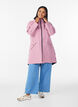 Imperm&eacute;able avec poches et capuche, Rose, Model image number 1
