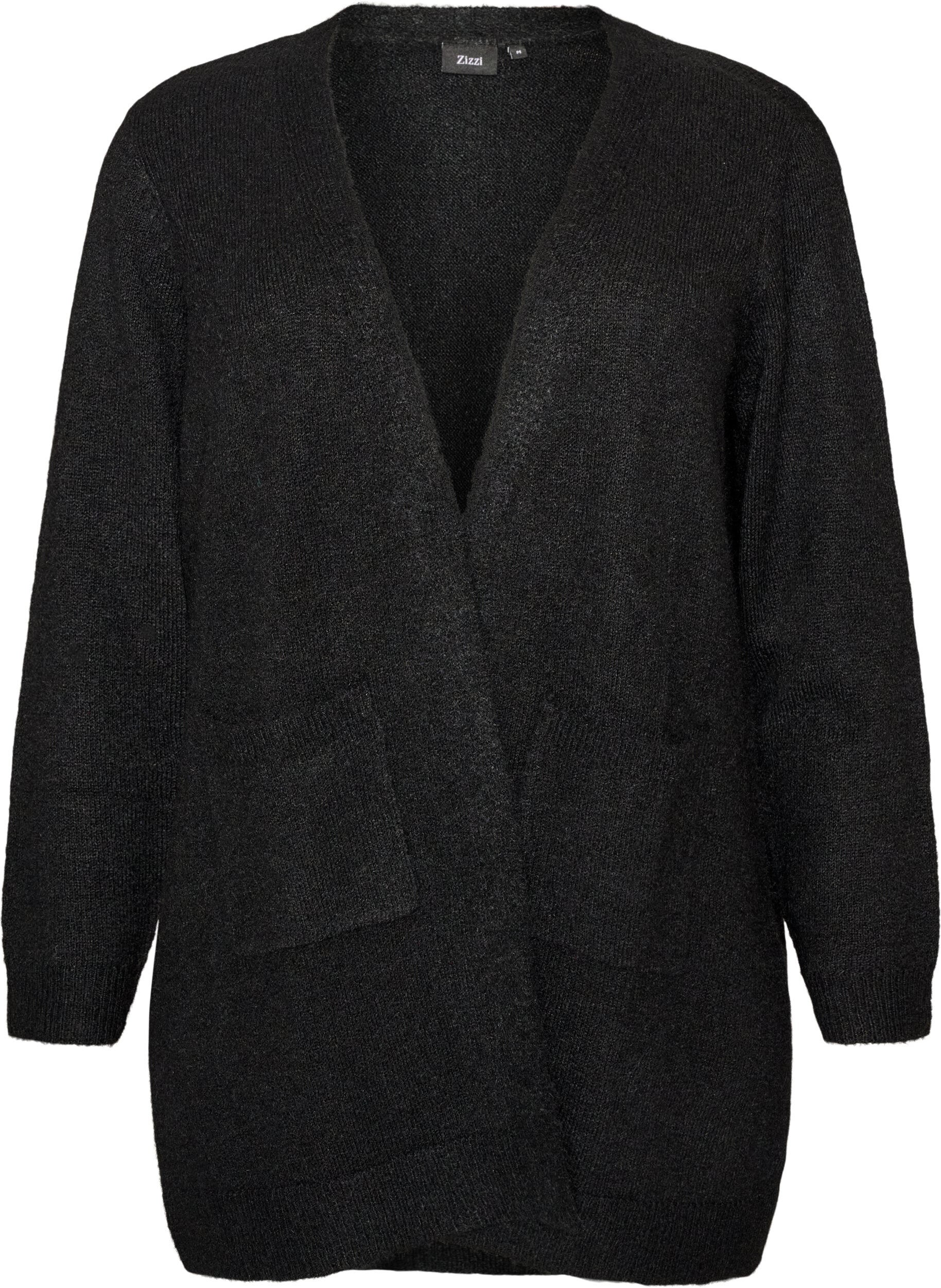 Lang vest met zakken