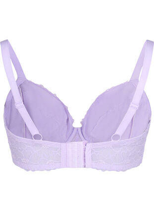 ZizziVolledig dekkende kanten beha met beugel, Purple Rose, Packshot image number 1