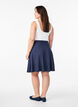 Losse rok van viscose, Blauw, Model image number 2