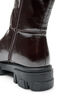 Lange laars met een licht gebarsten look, Bruin, Packshot image number 3