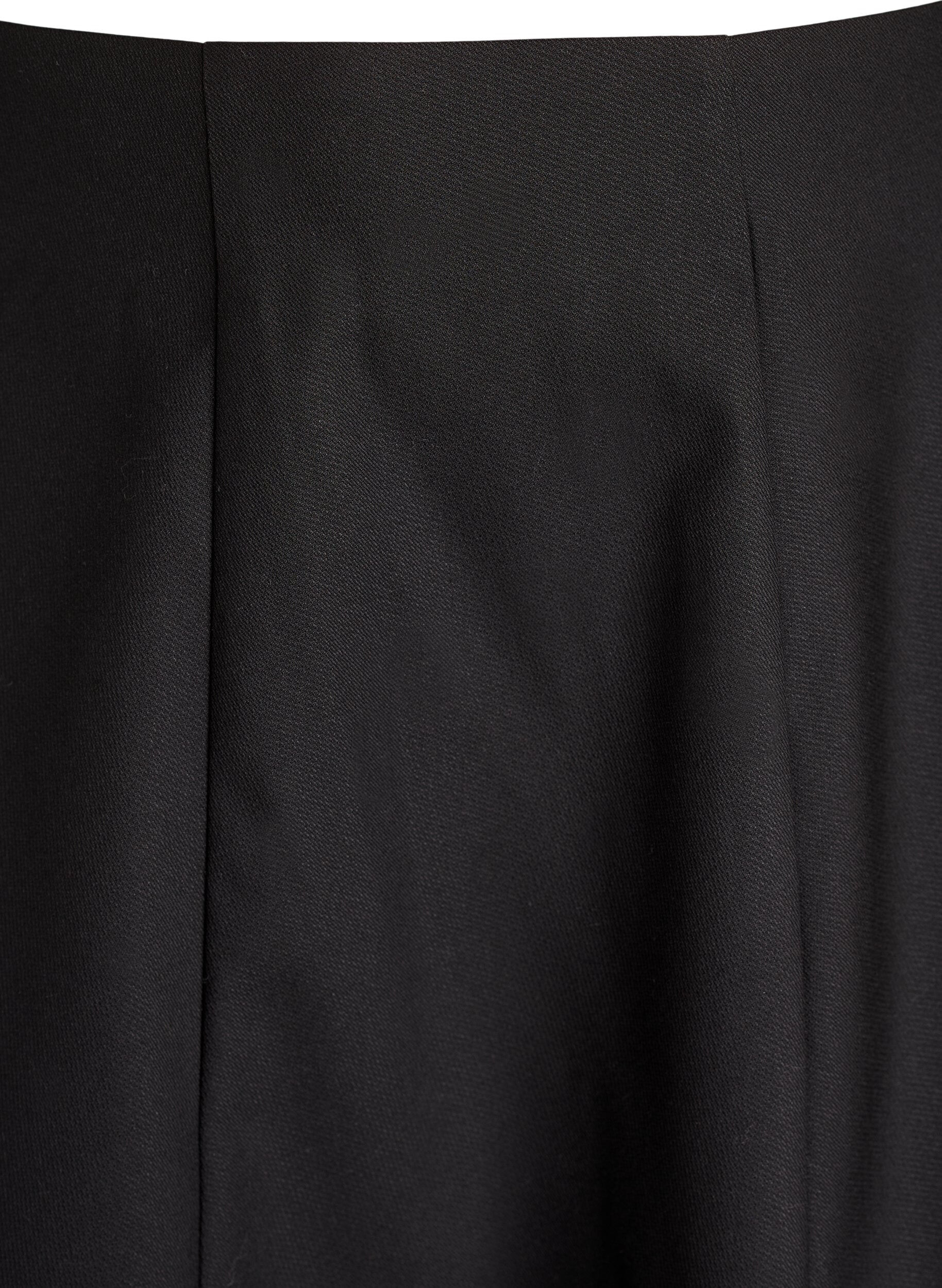 ZizziKorte A-lijn rok, Zwart, Packshot image number 2