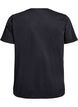 Organisch katoenen T-shirt met studs, Grijs, Packshot image number 1