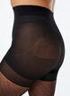 Push-up panties 50 denier met patroon, Zwart, Packshot image number 2