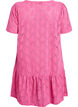 Korte jersey jurk met oogjespatroon, Roze, Packshot image number 1