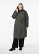 Parka met capuchon en verstelbare taille, Groen, Model image number 1