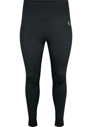 ZizziSportlegging met fleecevoering, Black, Packshot image number 0