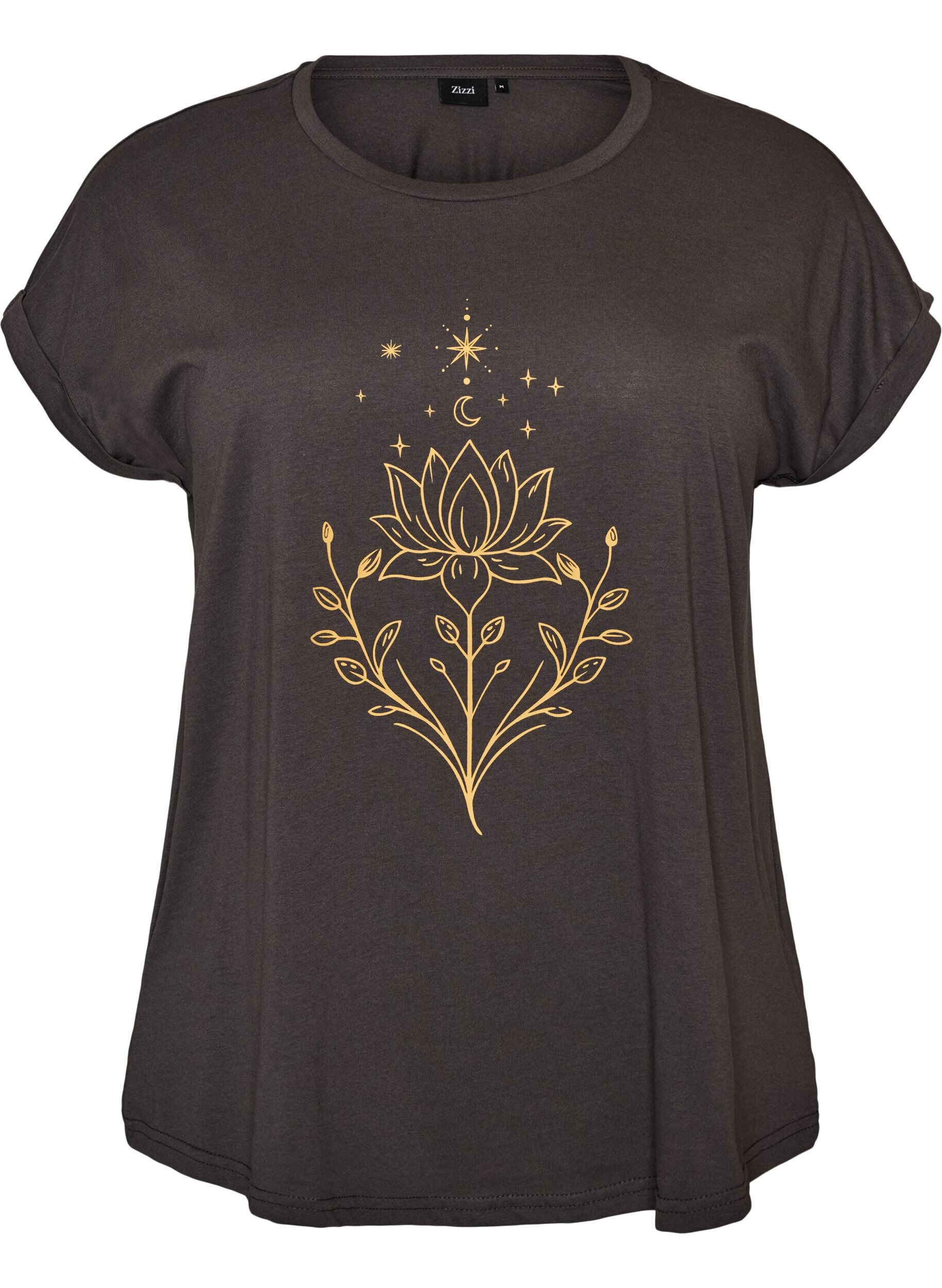 T-shirt met decoratieve print aan de voorkant