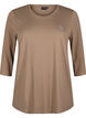 Training blouse met 3/4 mouwen, Beige, Packshot image number 0