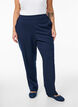 Losse broek met hoge taille, Blauw, Model image number 2