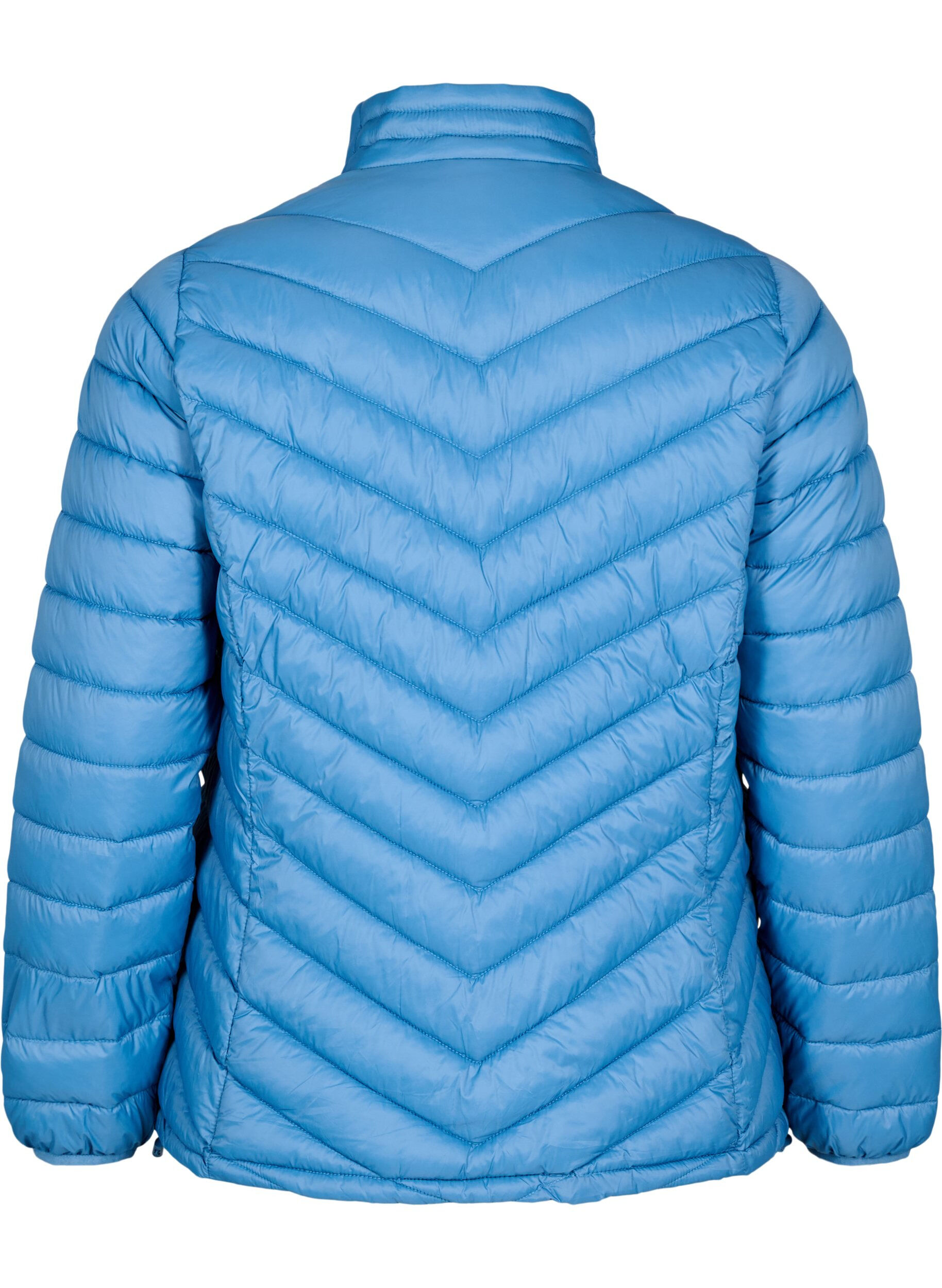 ZizziLichtgewicht jas met zakken, Blauw, Packshot image number 1