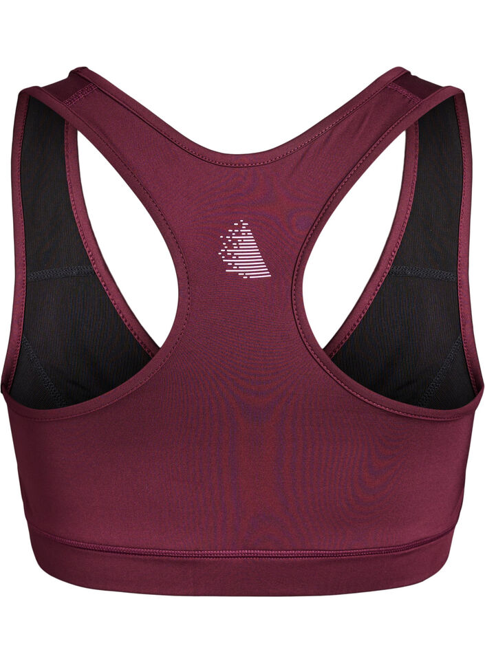 Sport-bh met racerback, Rood, Packshot image number 1