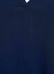 Blouse met 3/4 mouwen, Blauw, Packshot image number 2