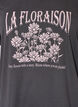 T-shirt met motief, Grijs, Packshot image number 2