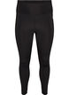Trainingspanties met high waist en zak in de tailleband, Zwart, Packshot image number 0