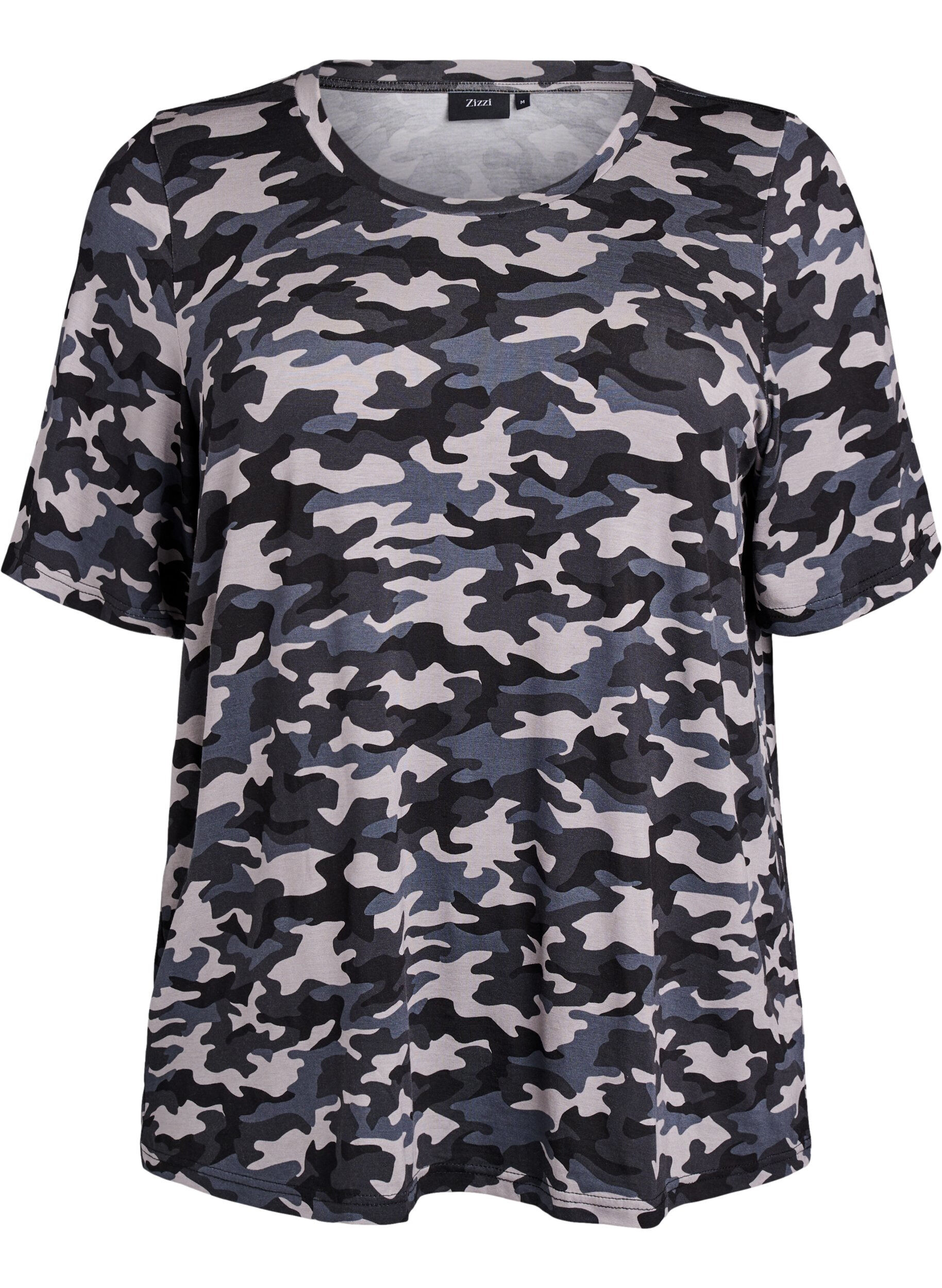 T-shirt avec TENCEL&trade; Lyocell et impression camouflage