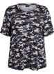 T-shirt avec TENCEL&trade; Lyocell et impression camouflage, Gris, Packshot image number 0