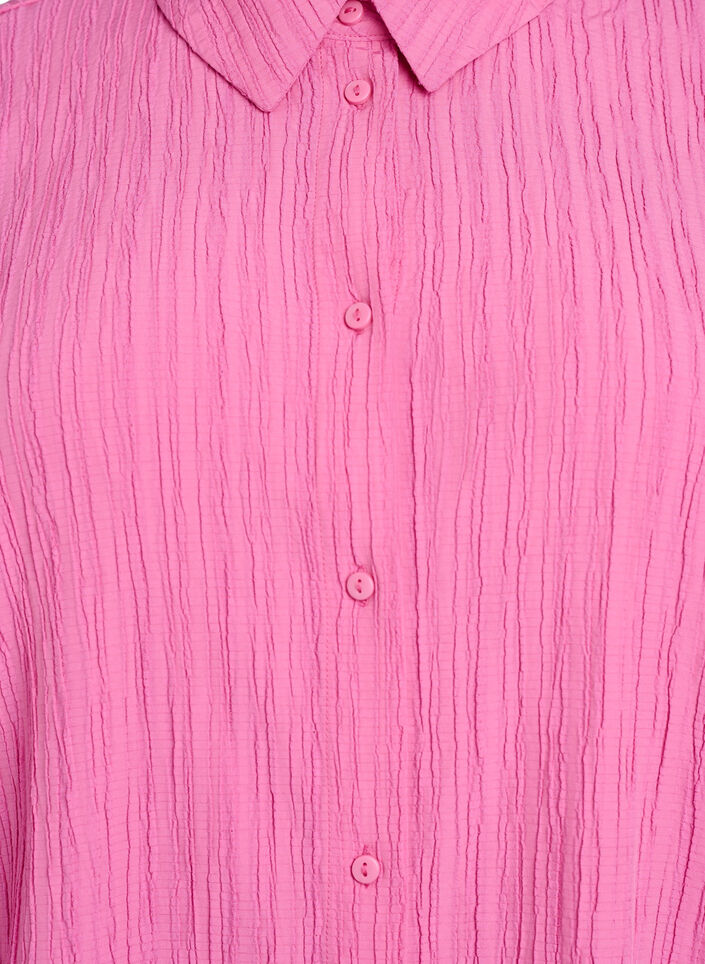 FLASH - Shirt met textuur, Roze, Packshot image number 2