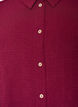 Lange shirt met een lichte textuur, Rood, Packshot image number 2