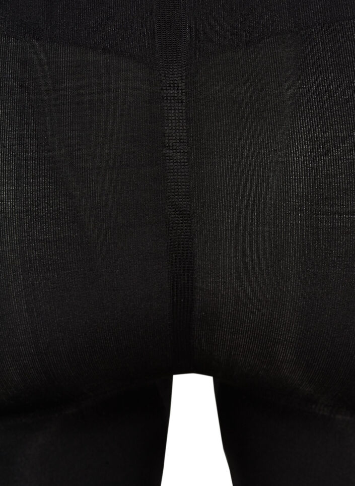 Shapewear shorts met hoge taille, Black, Packshot