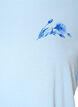 Katoenen T-shirt met print, Blauw, Packshot image number 2