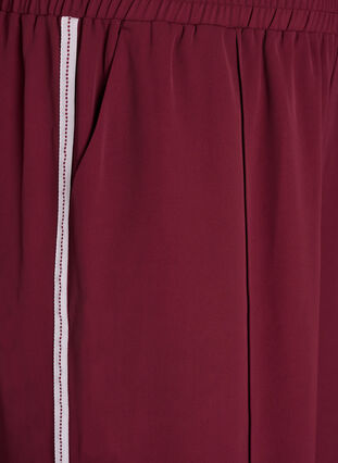 ZizziSportieve broek met rechte pijpen en zijstrepen, T. Port Orch Stripe, Packshot image number 2