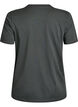 Basic katoenen T-shirt met ronde hals, Groen, Packshot image number 1