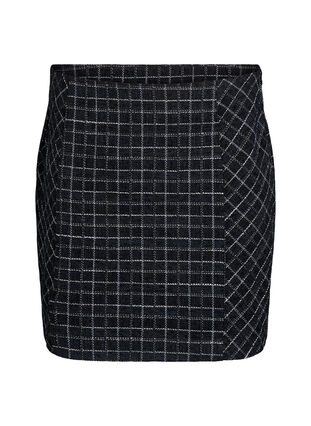 ZizziGeruite rok, Black Check, Packshot image number 0