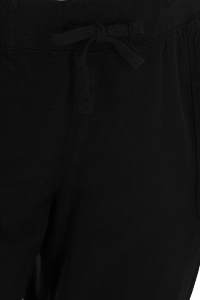 Onderbroek in katoen, Zwart, Packshot image number 3