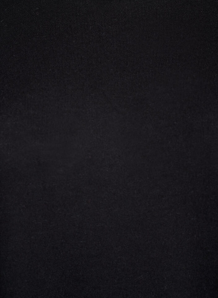 Jersey blouse met 3/4 mouwen, Zwart, Packshot image number 2