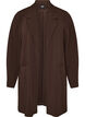 Lange jas met zakken, Bruin, Packshot image number 0
