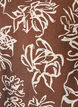 Viscose blouse met V-hals, Bruin, Packshot image number 2