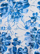 T-shirt met bloemenprint, Blauw, Packshot image number 2