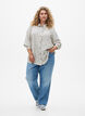 Shirt met gestreept patroon, Wit, Model image number 1