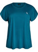 T-shirt de sport couleur unie, Vert, Packshot image number 0
