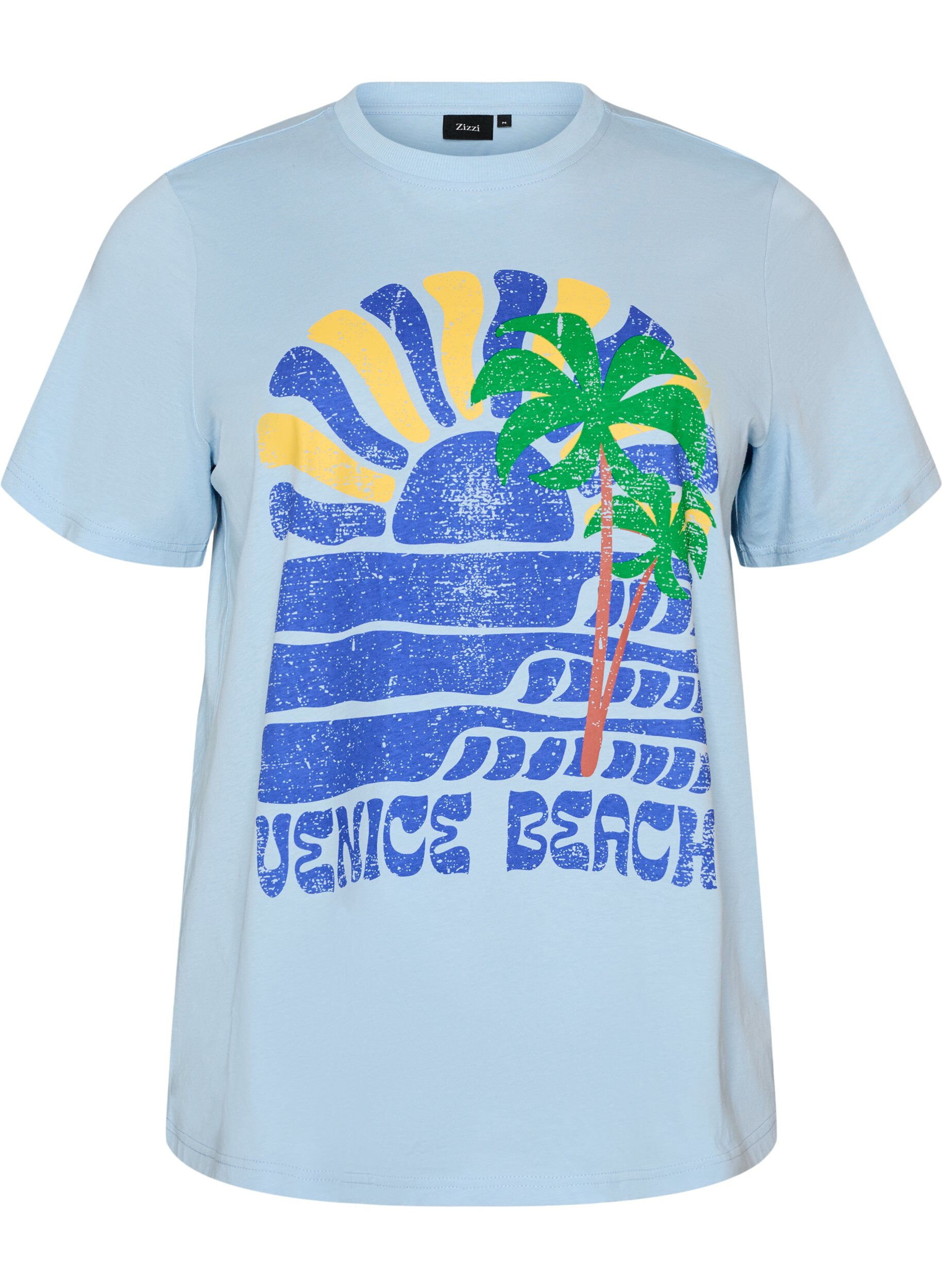 Katoenen T-shirt met print