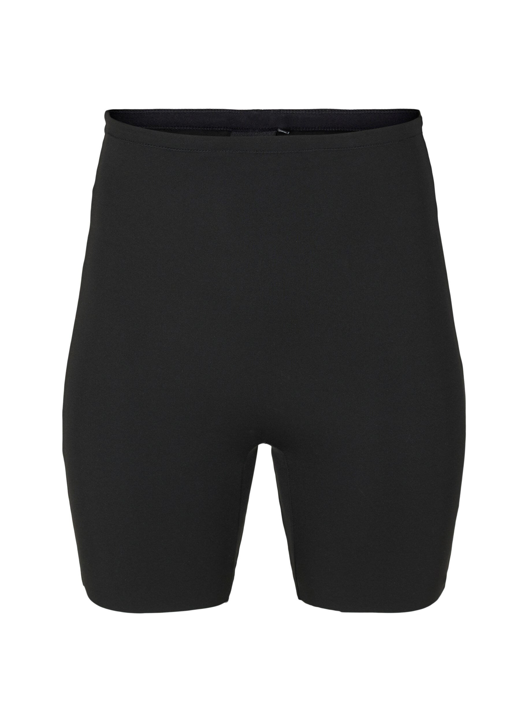 ZizziLight shapewear shorts met hoge taille, Zwart, Packshot image number 0