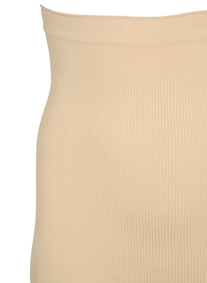 Shapewear shorts met hoge taille, Beige, Packshot image number 2