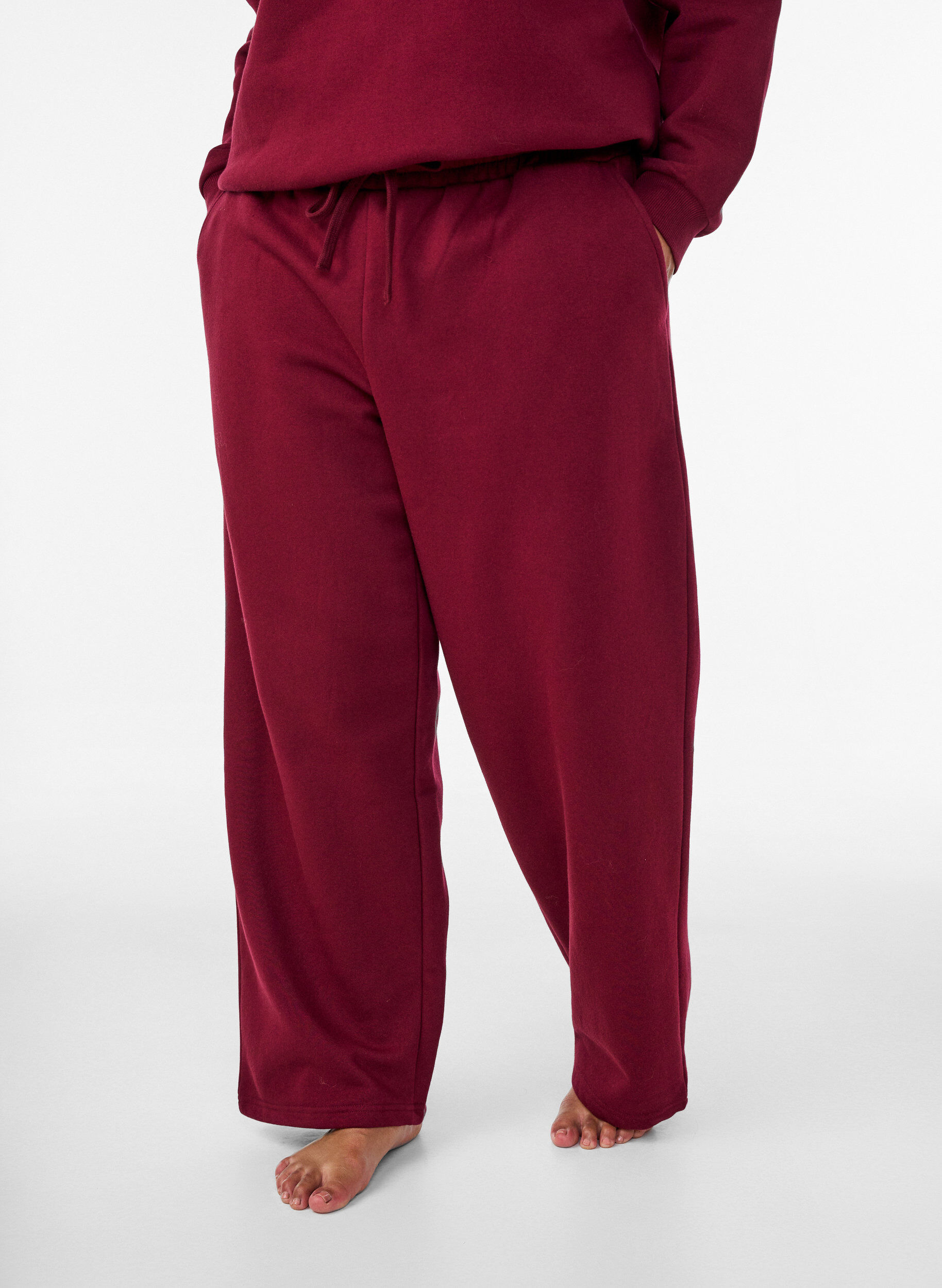 ZizziSweatshirt met tekstprint, Rood, Model image number 3
