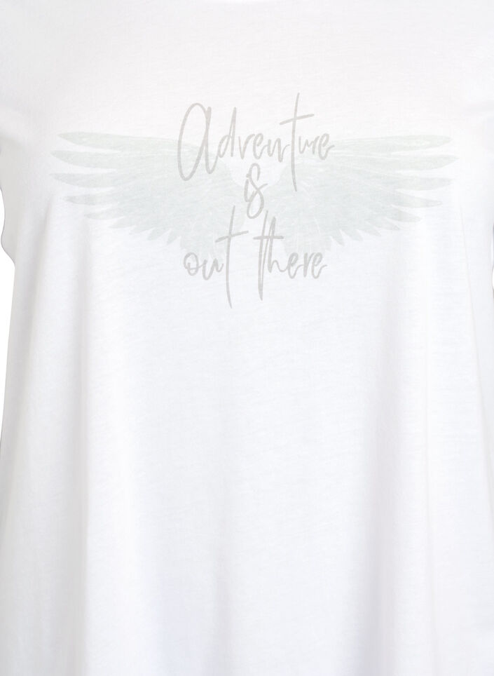 FLASH - T-shirt met motief, Wit, Packshot image number 2