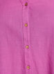 Katoenen blouse met V-hals, Roze, Packshot image number 2