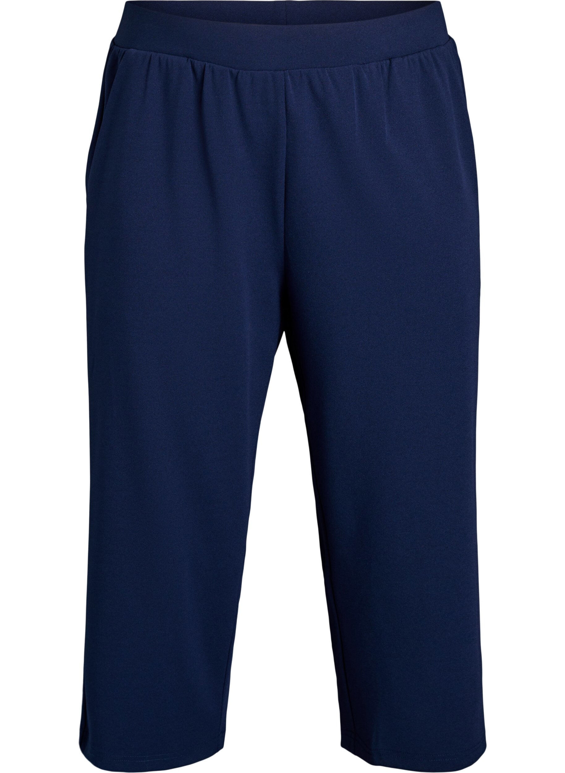 FLASH - Hoog getailleerde kniebroek met losse pasvorm