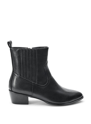 ZizziWide fit - Lange laars met afneembare schacht, Black, Packshot image number 2