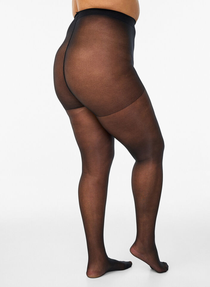Collants 30 deniers ind&eacute;maillables, Noir, Packshot image number 1