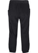 Corduroy broek met een elastische tailleband, Zwart, Packshot image number 1
