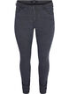 super slim fit Amy jeans met hoge taille, Grijs, Packshot image number 0