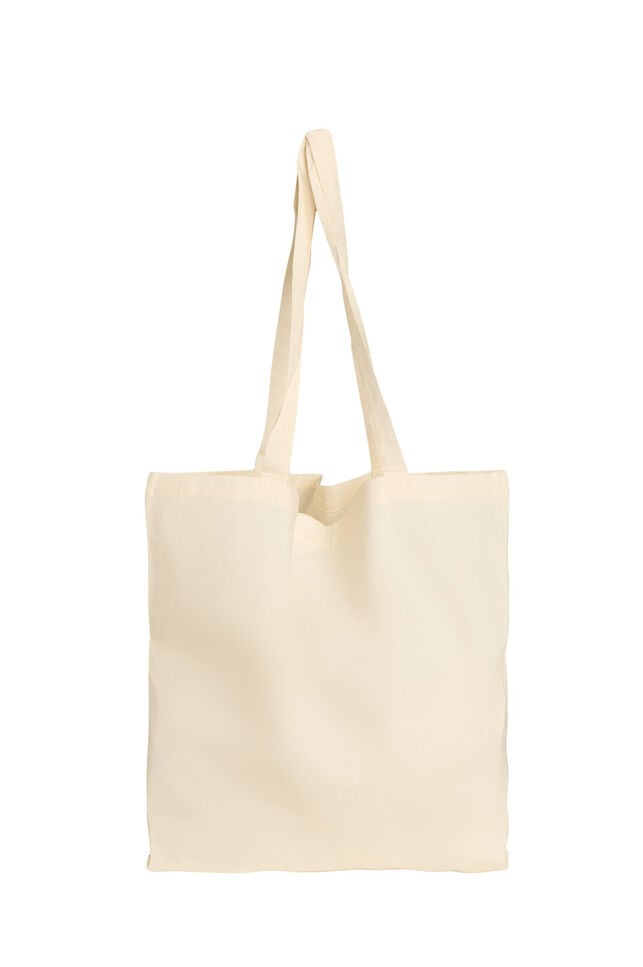Tote bag imprim&eacute;, Jaune, Packshot image number 1