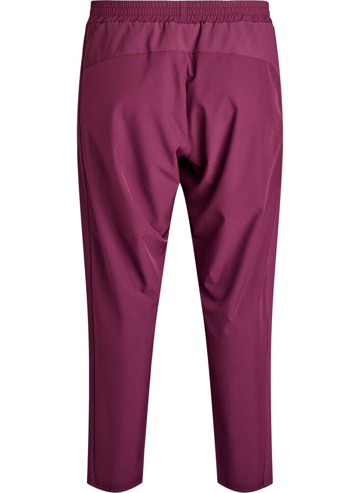 Lichte trainingsbroek met zakken, Grape Wine, Packshot
