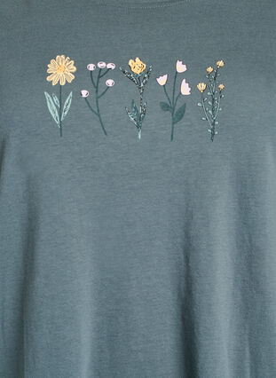 ZizziFLASH - T-shirt met motief, Balsam G Multi Flow, Packshot image number 2