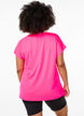 Effen gekleurd trainingsshirt, Roze, Model image number 2